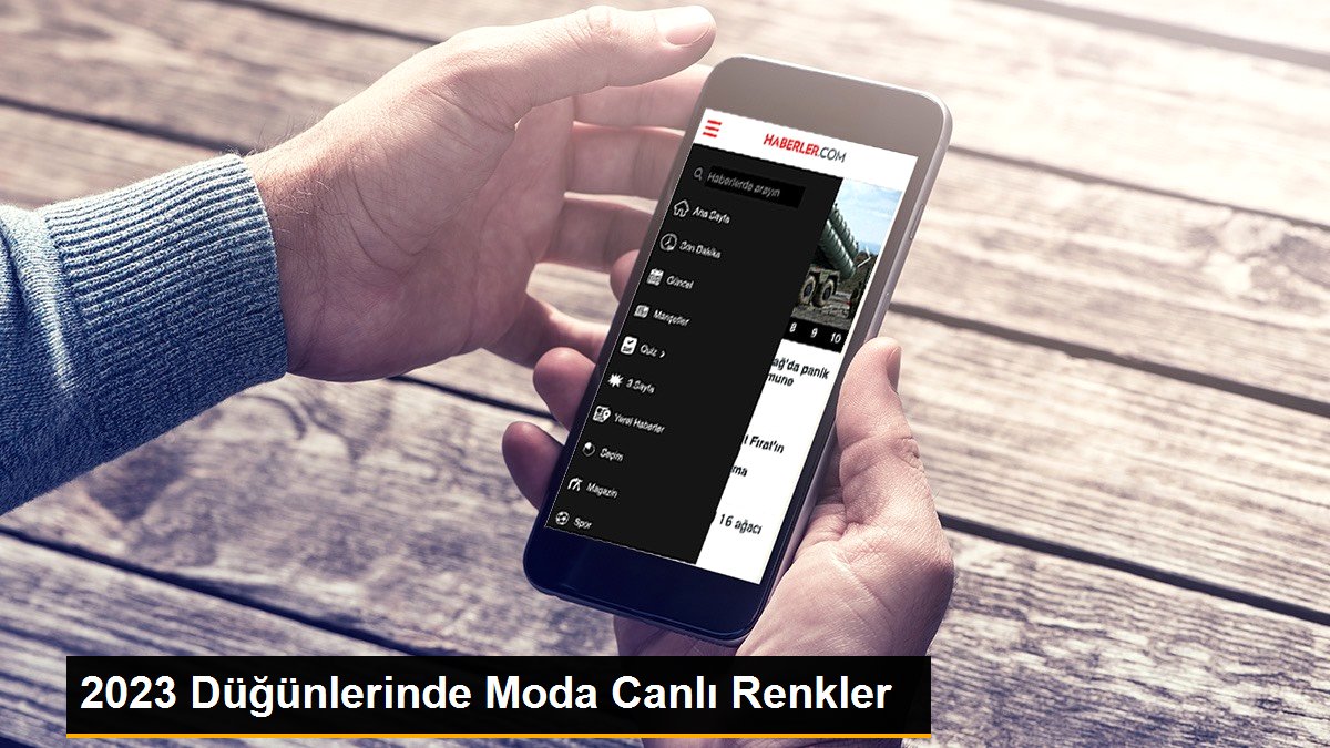 2023 Düğünlerinde Moda Canlı Renkler