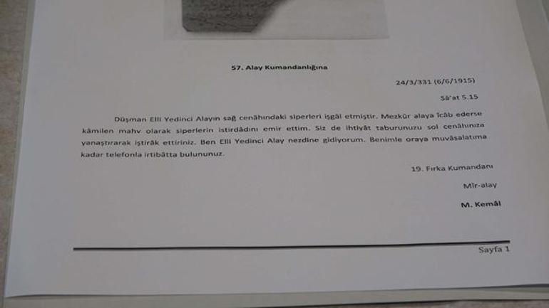 Atatürkün o emri deşifre edildi: Gerekirse tamamen ölerek