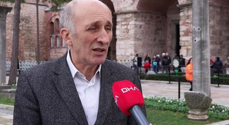 Ayasofya Camiinde deprem restorasyonu