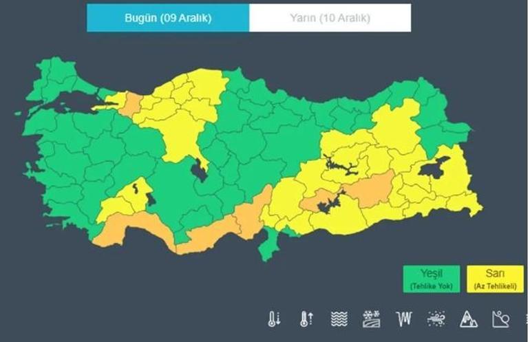 Dikkat Kritik uyarı geldi... Sıcaklıklar bir anda düştü