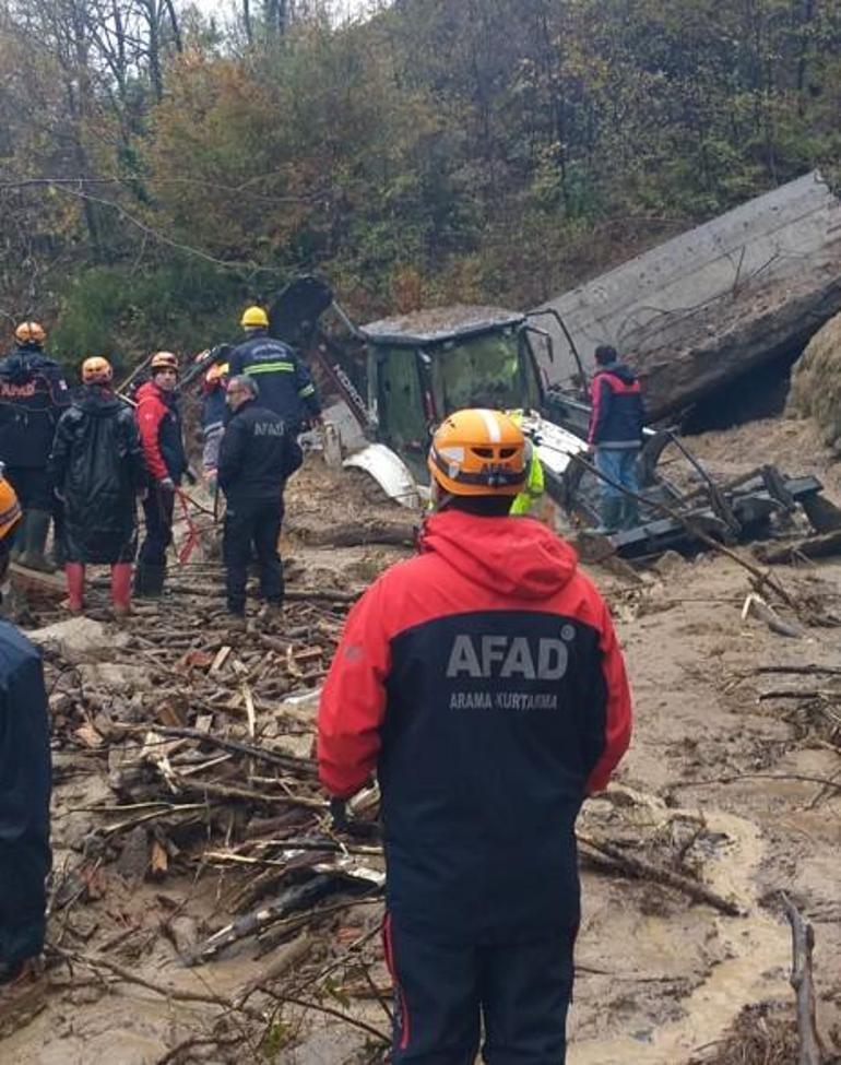 Zonguldakta toprak altında kalan iki vatandaşın cansız bedenine ulaşıldı