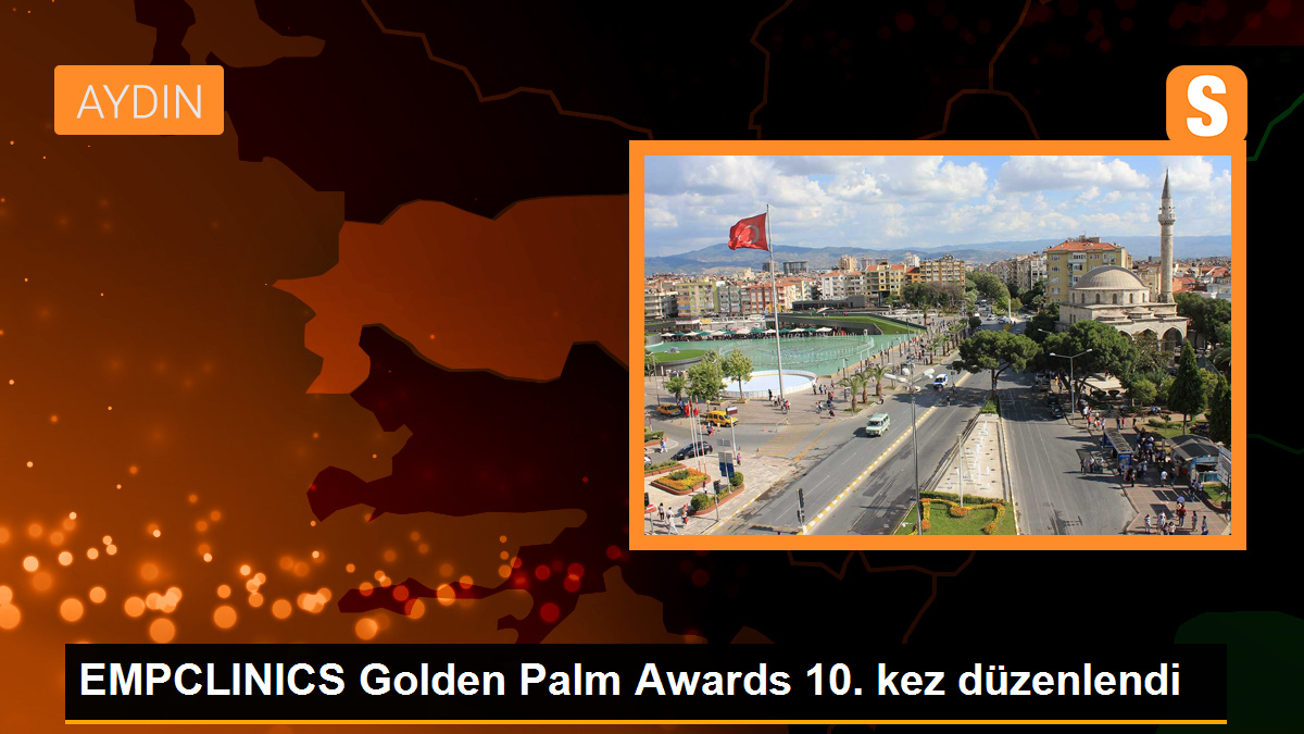 EMPCLINICS Golden Palm Awards'ta birçok isim ödül aldı