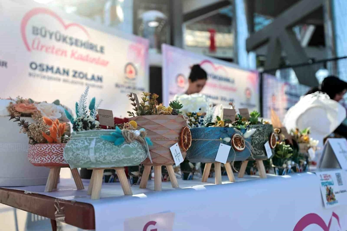 Denizli Büyükşehir Belediyesi Üreten Kadınlar Festivali düzenliyor