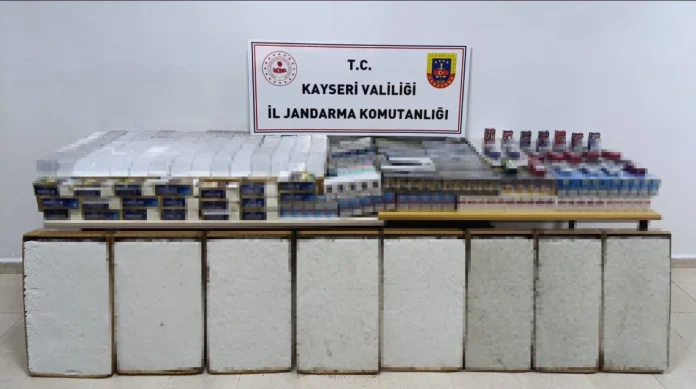 Kayseri'de Yasaklı Sigara Ticareti Engellendi