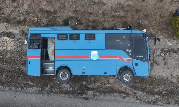 Kırıkkale'de Cezaevi Ring Aracının Devrilmesi Sonucu 9 Kişi Yaralandı