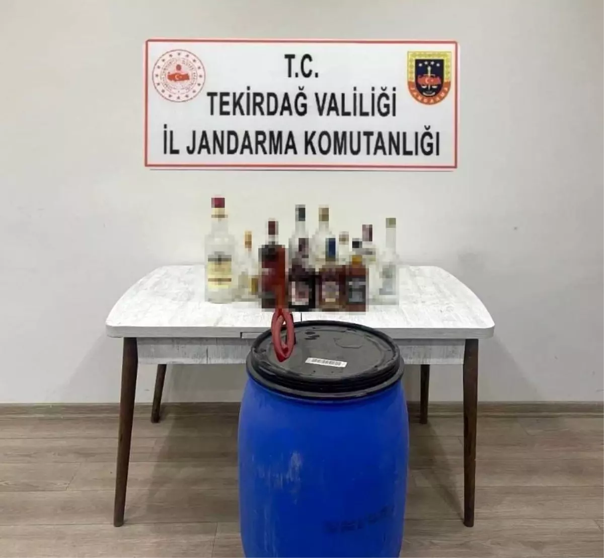 ekirdağ'da Kaçak Tütün ve Sahte Alkollü İçkiye Yönelik Operasyon