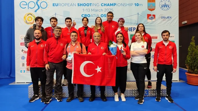 Kadın milli atıcılar, Avrupa şampiyonluğunu kazandı