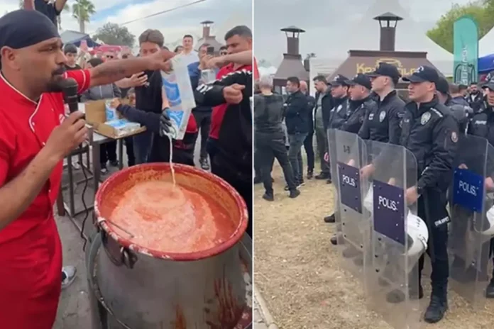 Hindistan’ın Sokak Lezzetlerine Taş Çıkartan Dönerciye Şok Darbe