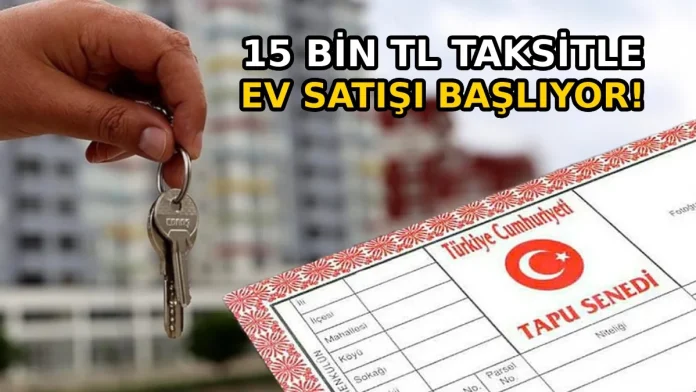 Sadece 180 Bin TL’ye Ev Sahibi Olma Fırsatı!