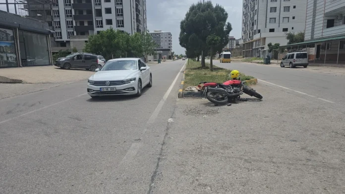 Gaziantep’te Trafik Kazası: Motosikletli Sürücü Yaralandı